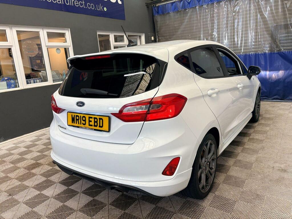 Ford Fiesta Hatchback 1.0T Ecoboost St-line Euro 6 Ss White #3