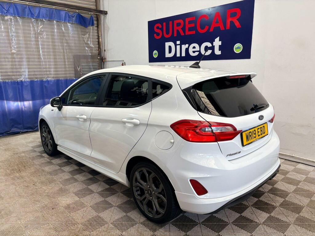 Ford Fiesta Hatchback 1.0T Ecoboost St-line Euro 6 Ss White #2