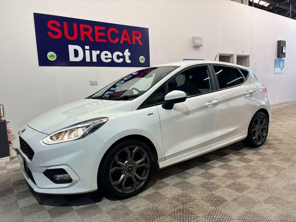 Ford Fiesta Hatchback 1.0T Ecoboost St-line Euro 6 Ss White