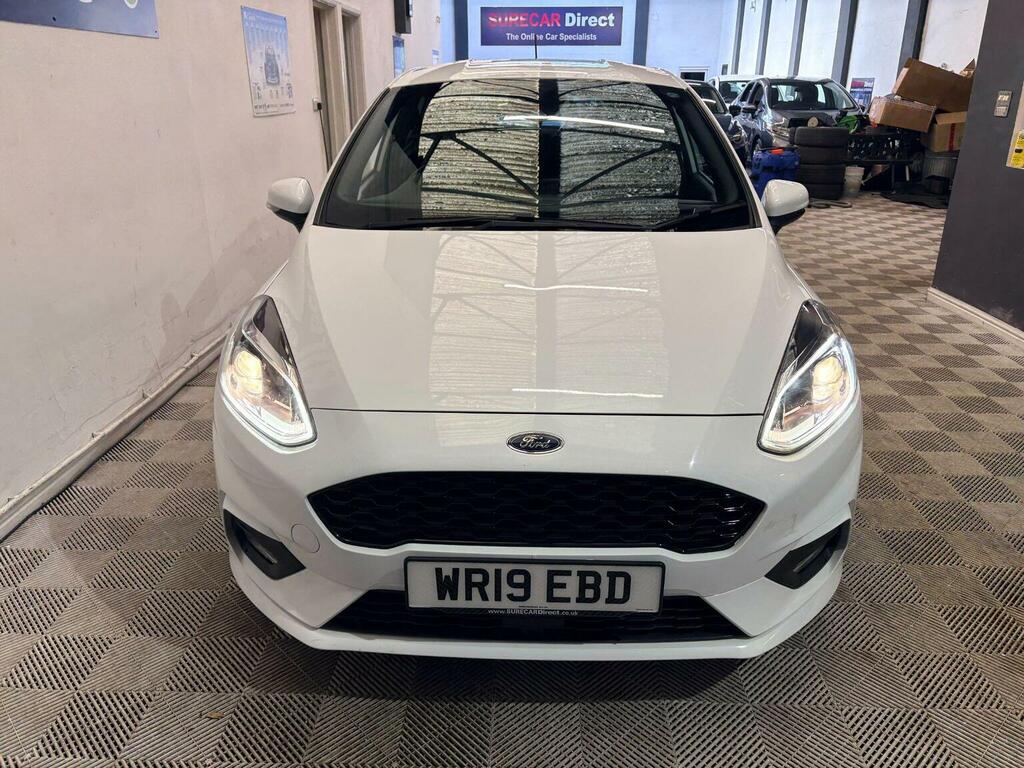 Ford Fiesta Hatchback 1.0T Ecoboost St-line Euro 6 Ss White #6