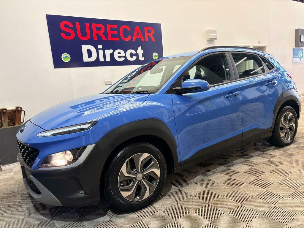 Hyundai Kona Suv 1.6 H-gdi Se Connect Dct Euro 6 Ss 202 Blue