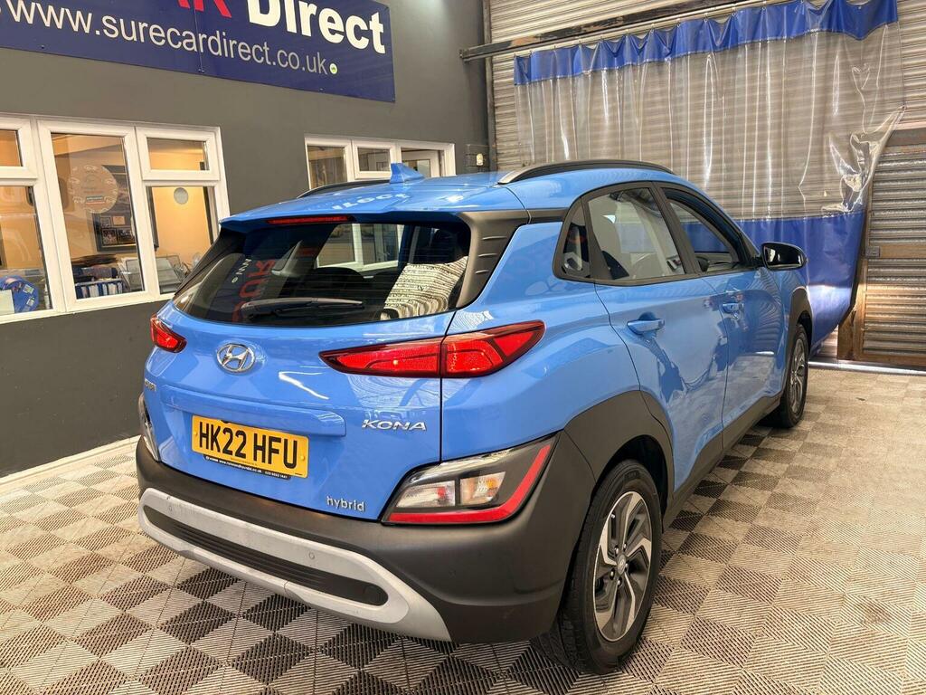 Hyundai Kona Suv 1.6 H-gdi Se Connect Dct Euro 6 Ss 202 Blue #3