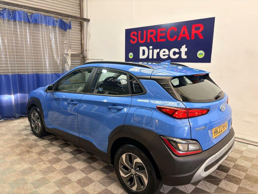Hyundai Kona Suv 1.6 H-gdi Se Connect Dct Euro 6 Ss 202 Blue #2