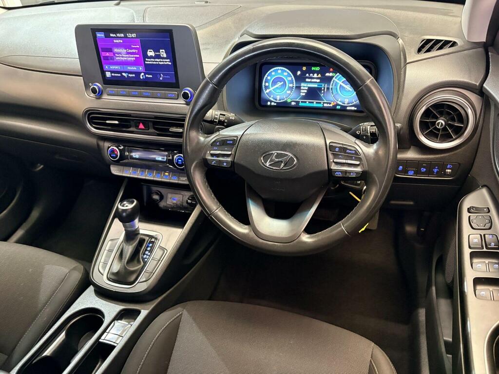 Hyundai Kona Suv 1.6 H-gdi Se Connect Dct Euro 6 Ss 202 Blue #4