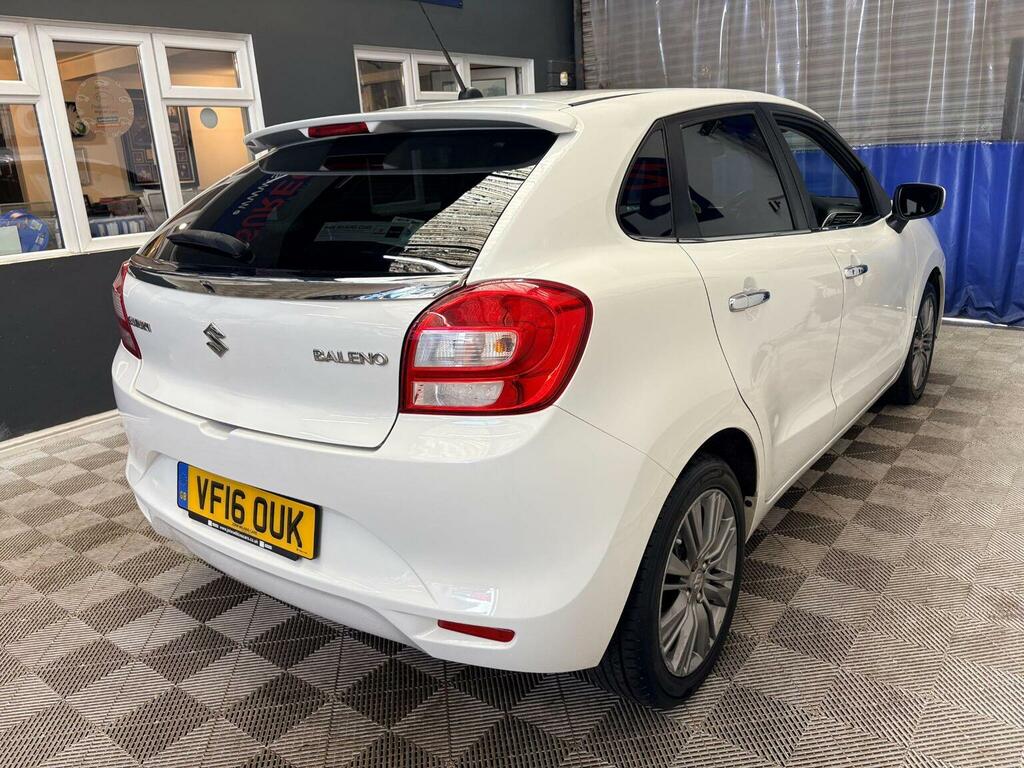 Suzuki Baleno Hatchback 1.0 Boosterjet Sz5 Euro 6 201616 White #3