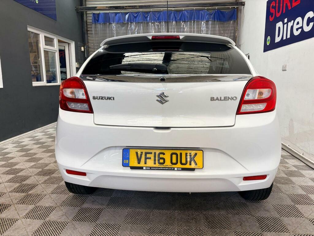Suzuki Baleno Hatchback 1.0 Boosterjet Sz5 Euro 6 201616 White #5