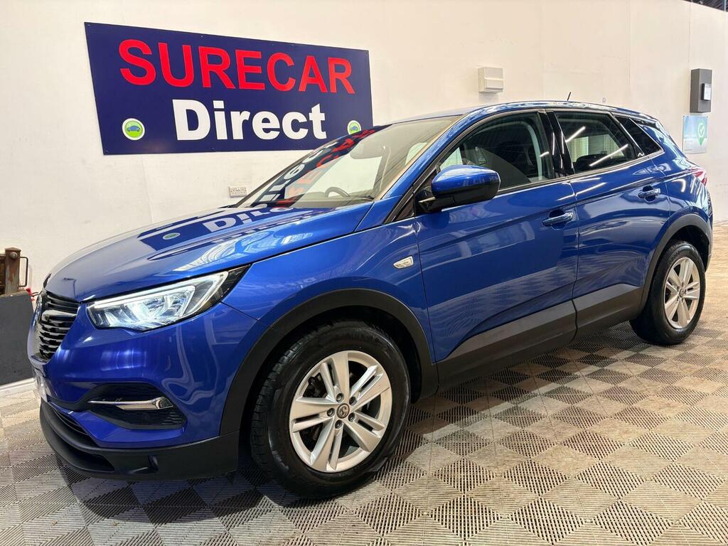Vauxhall Grandland X Suv 1.2 Turbo Se Euro 6 Ss 202020 Blue