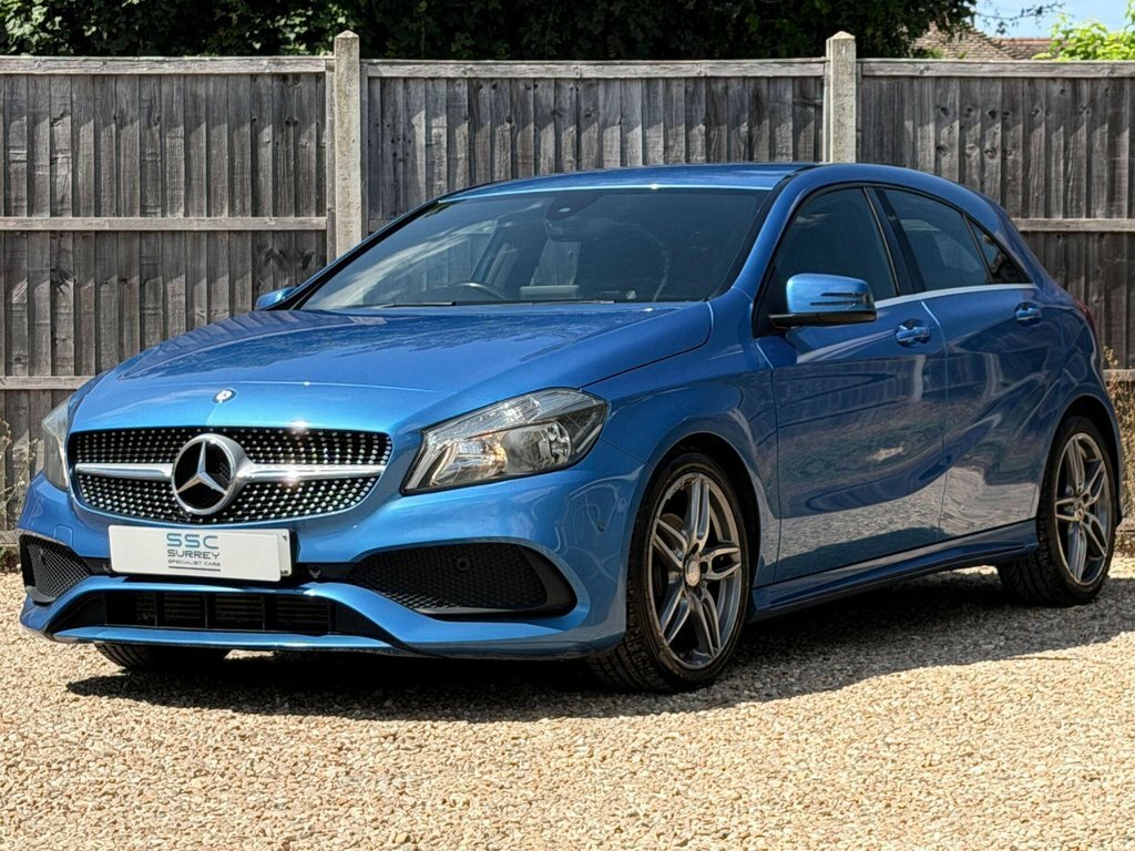 Mercedes-Benz A Class 1.6L Amg Line Blue #2