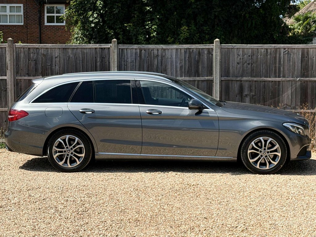 Mercedes-Benz C Class C250d Amg Line Premium Plus 9G-tronic Blue #12