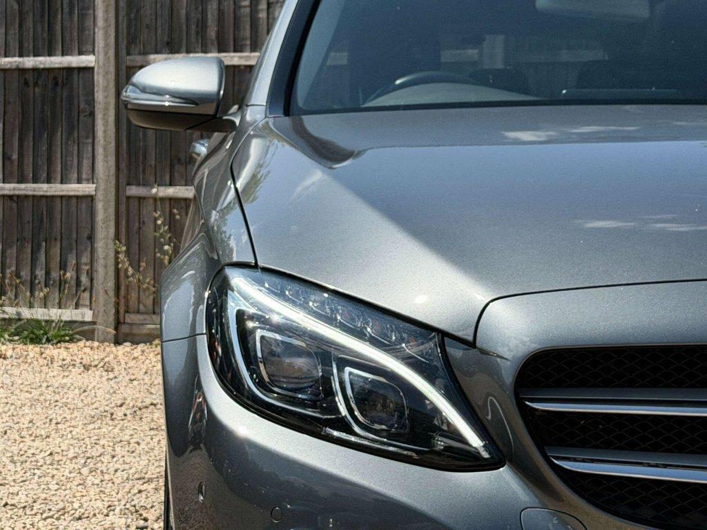 Mercedes-Benz C Class C250d Amg Line Premium Plus 9G-tronic Blue #16