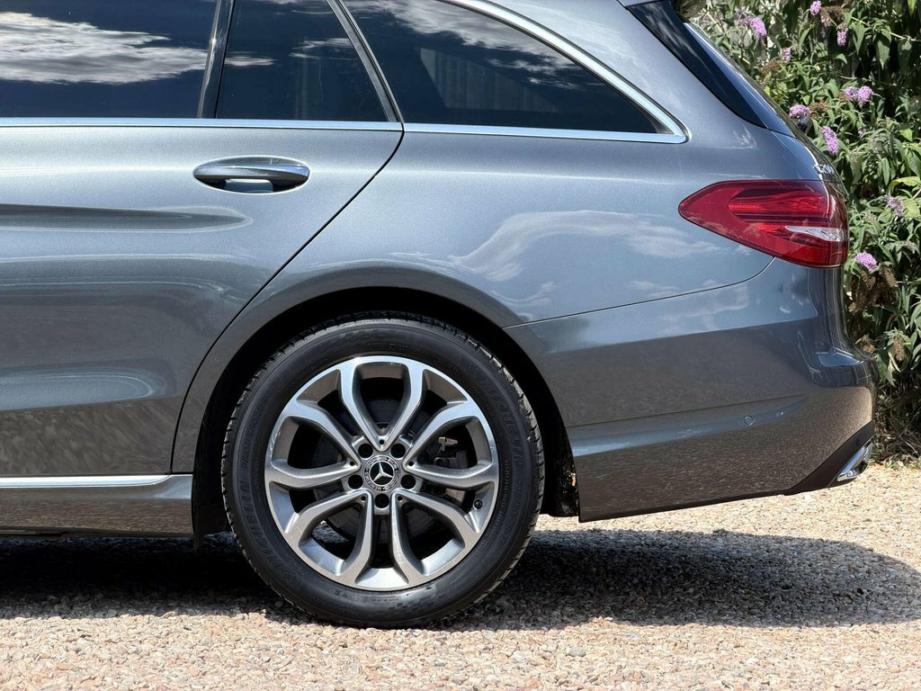 Mercedes-Benz C Class C250d Amg Line Premium Plus 9G-tronic Blue #21