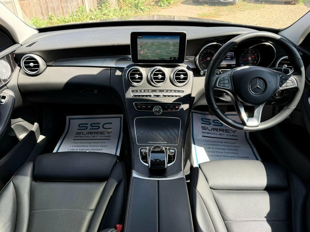 Mercedes-Benz C Class C250d Amg Line Premium Plus 9G-tronic Blue #37
