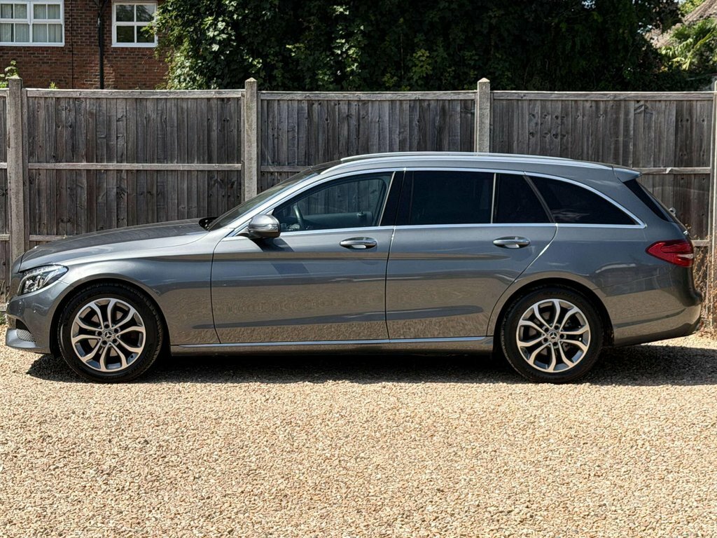 Mercedes-Benz C Class C250d Amg Line Premium Plus 9G-tronic Blue #11