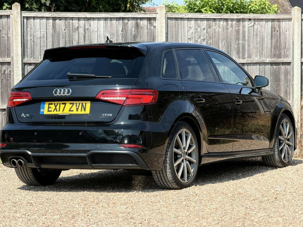 Audi A3 1.5L Black Edition Black #3