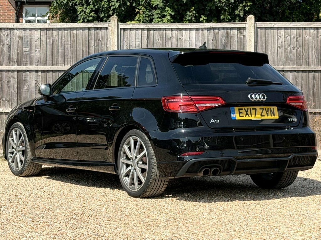 Audi A3 1.5L Black Edition Black #4