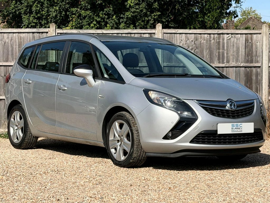 Vauxhall Zafira Tourer 1.4L Exclusiv Silver