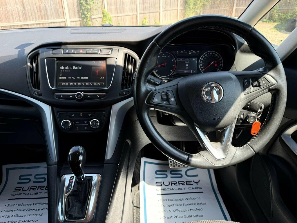 Vauxhall Zafira Tourer Tourer Sri Turbo A Black #7