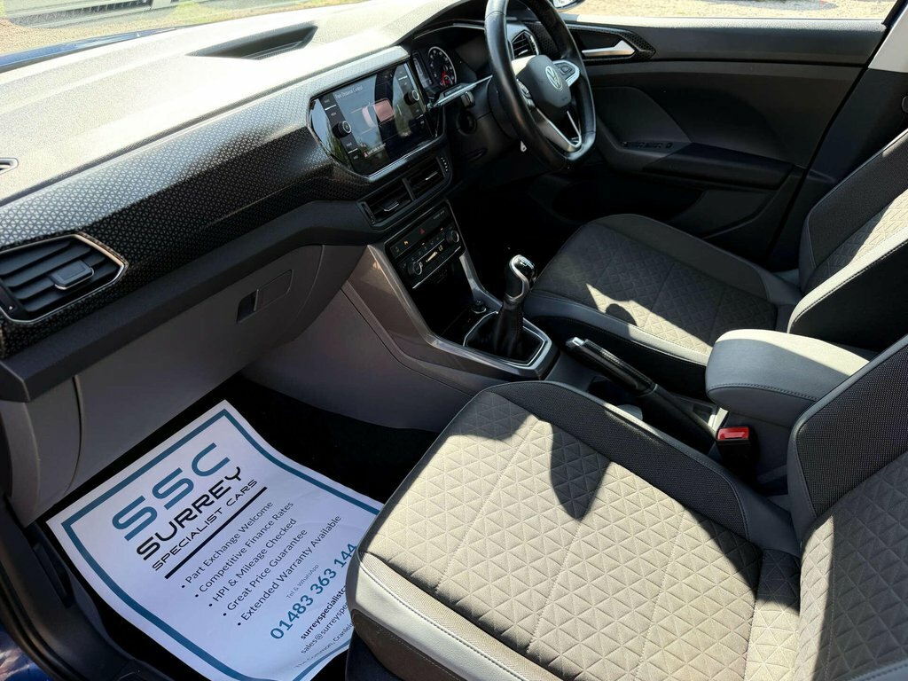 Volkswagen T-Cross 1L Sel Blue #6