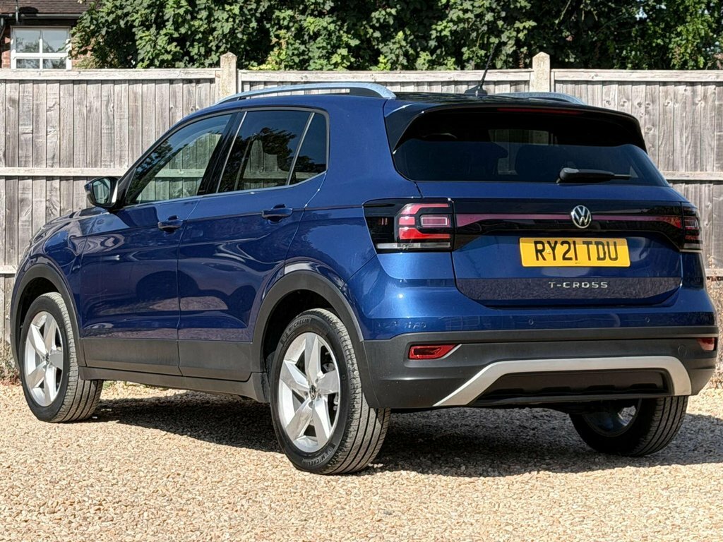 Volkswagen T-Cross 1L Sel Blue #4
