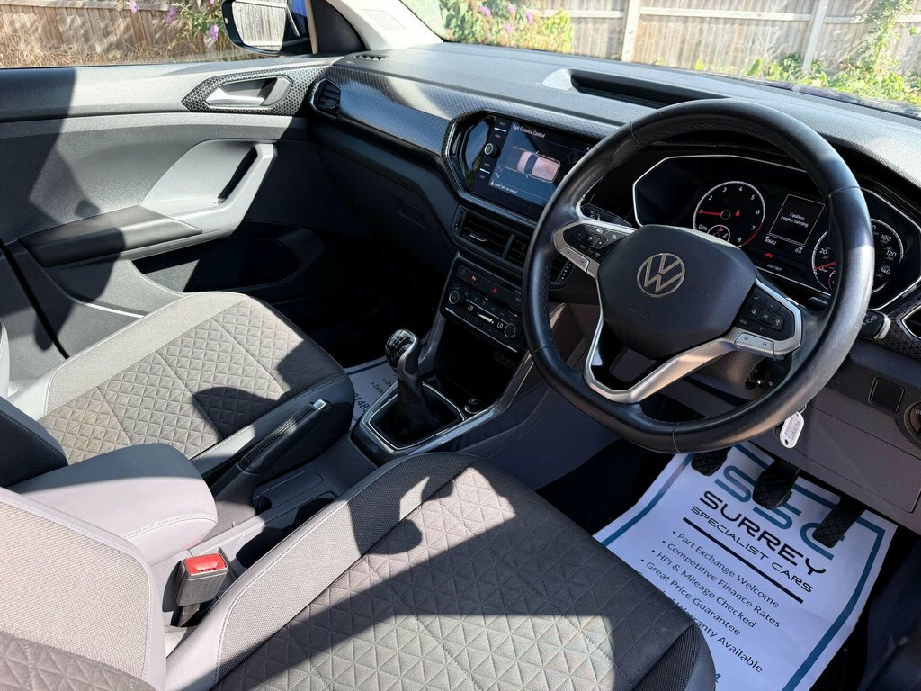 Volkswagen T-Cross 1L Sel Blue #5