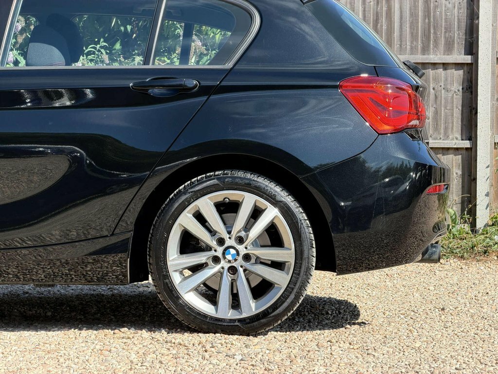 BMW 1 Series 118I M Sport Euro 6 5-Door Blue #21