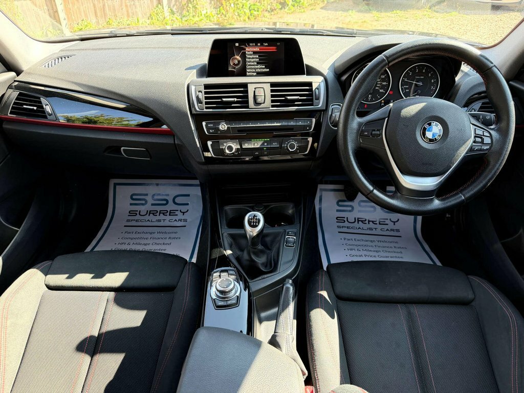 BMW 1 Series 118I M Sport Euro 6 5-Door Blue #37