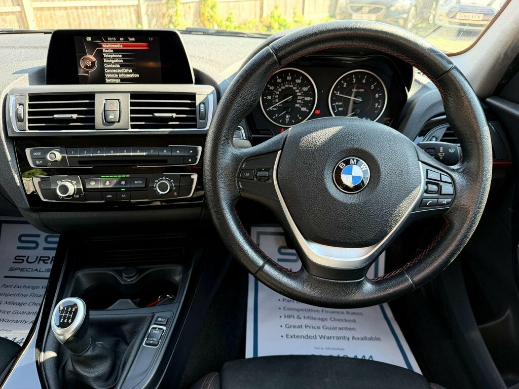 BMW 1 Series 118I M Sport Euro 6 5-Door Blue #7