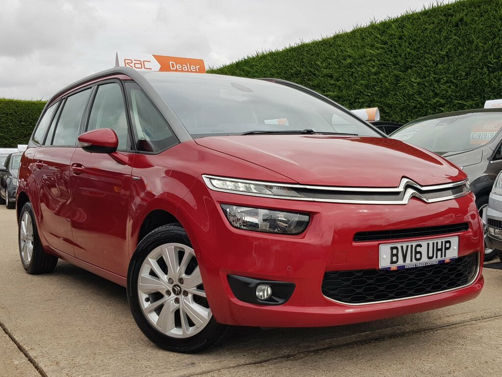 Citroen Grand C4 Picasso 1.6 Bluehdi Exclusive 7 Seater - Sat Nav, Ulez Zon Red