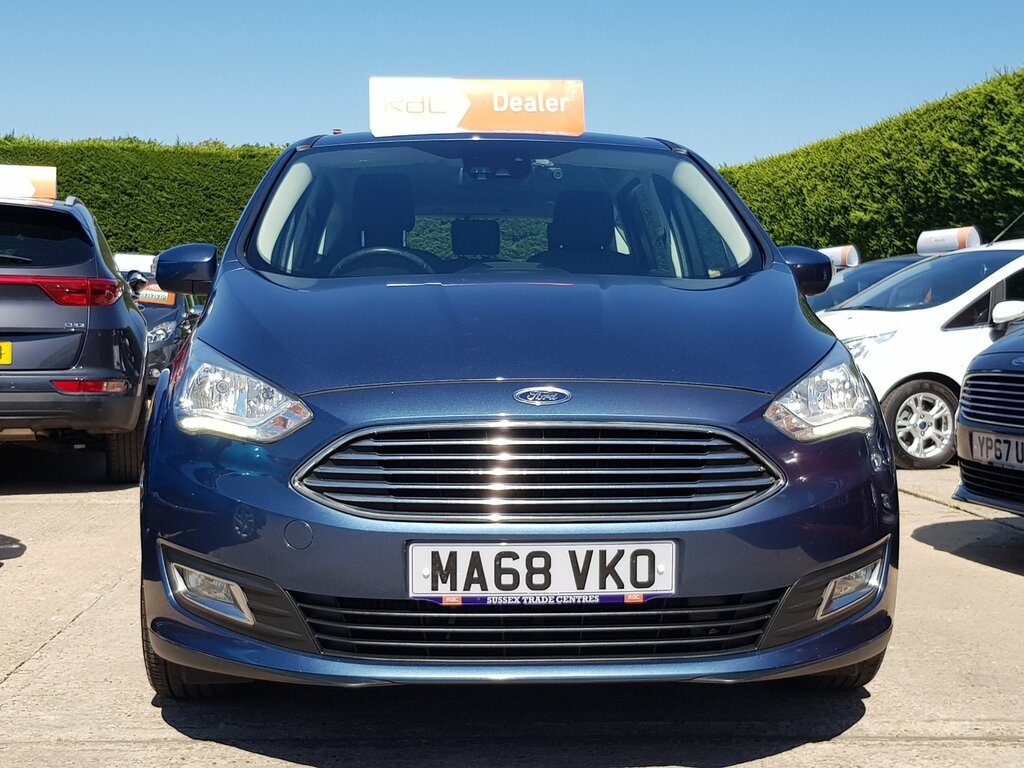 Ford C-Max 1.0T Ecoboost Titanium - Sat Nav - Exceptional Con MA68VKO Blue #5