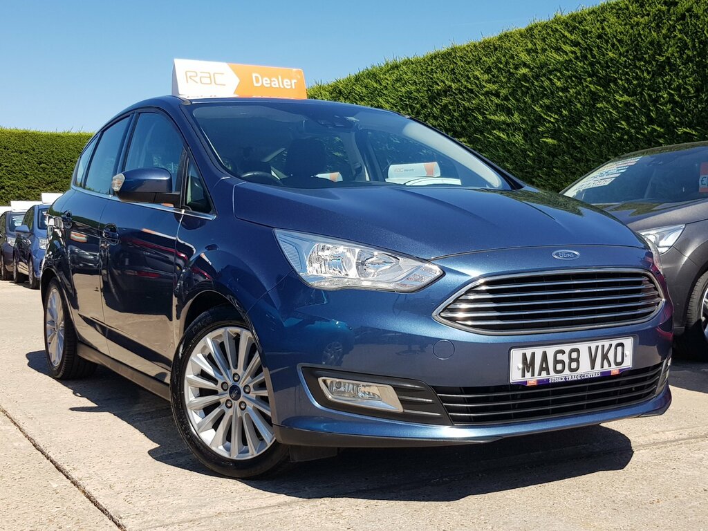 Ford C-Max 1.0T Ecoboost Titanium - Sat Nav - Exceptional Con Blue