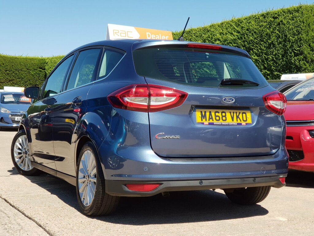 Ford C-Max 1.0T Ecoboost Titanium - Sat Nav - Exceptional Con MA68VKO Blue #6