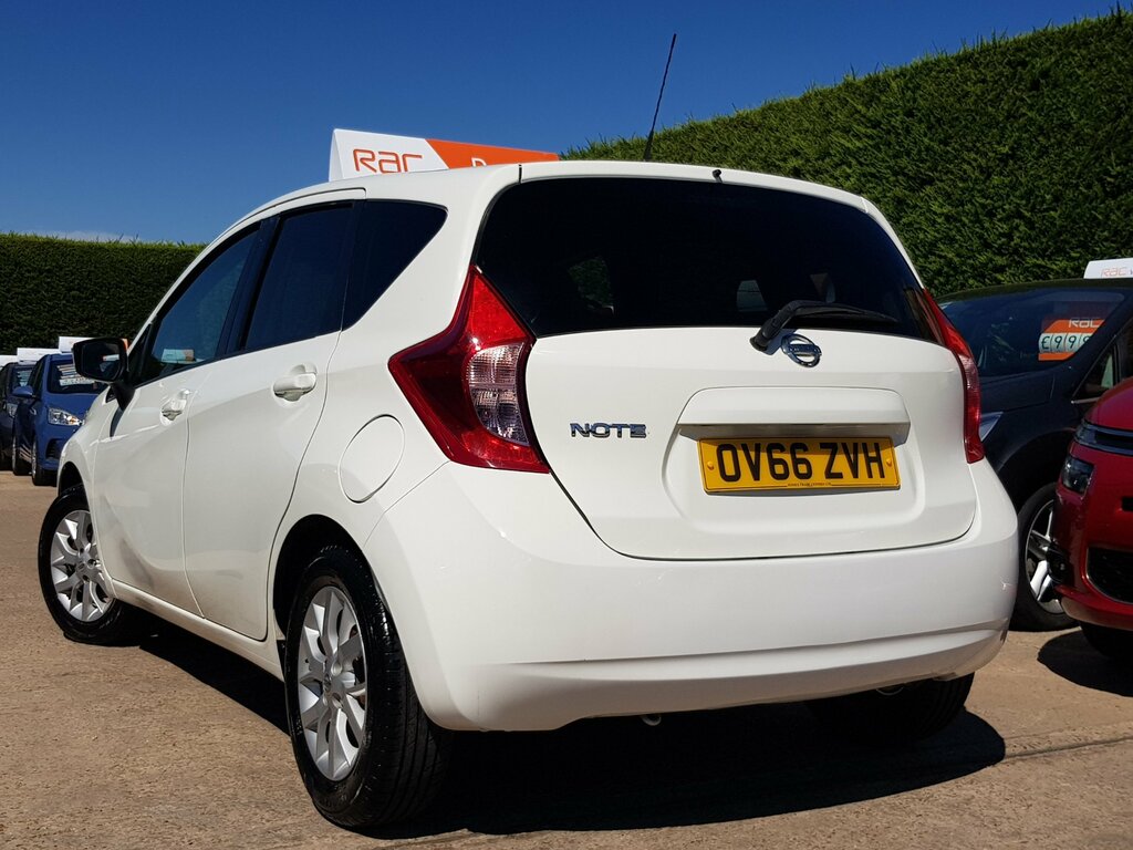 Nissan Note 1.2 Acenta - Only 51,000 Miles Low Tax OV66ZVH White #6
