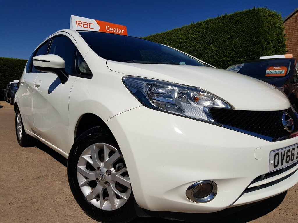 Nissan Note 1.2 Acenta - Only 51,000 Miles Low Tax OV66ZVH White #4
