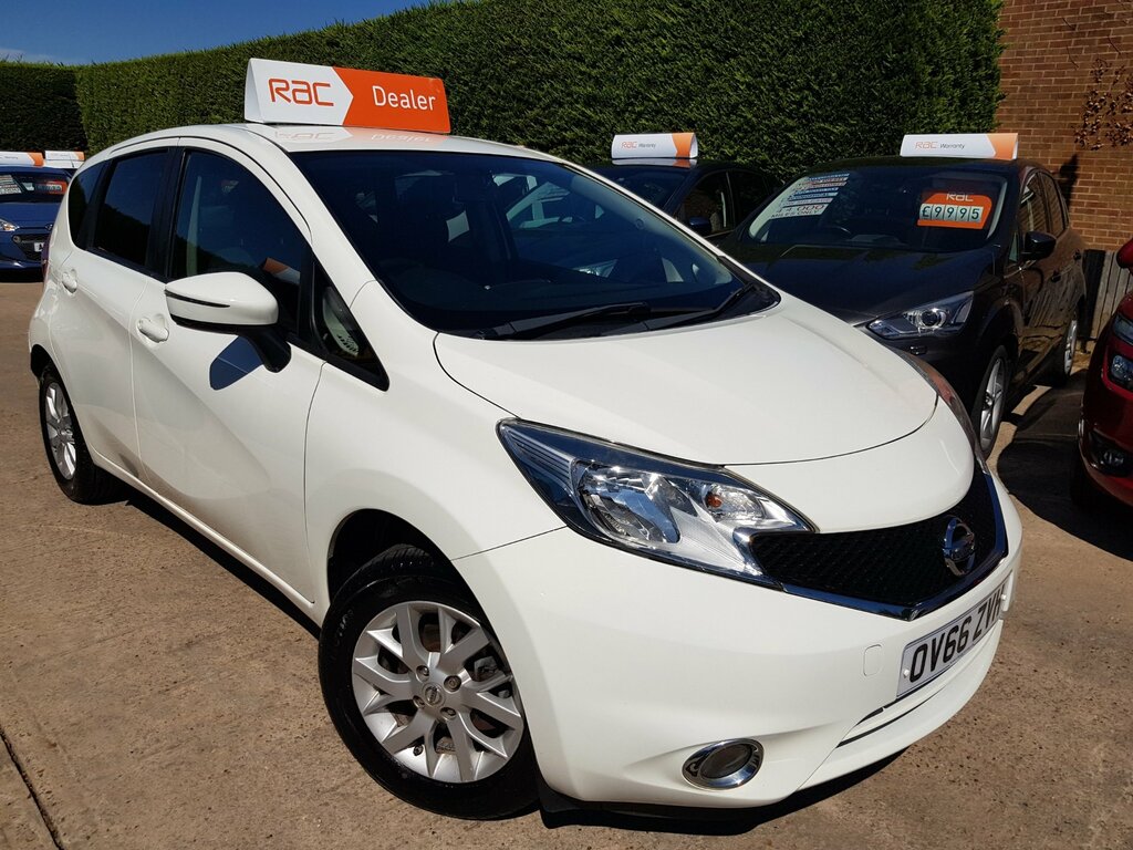 Nissan Note 1.2 Acenta - Only 51,000 Miles Low Tax OV66ZVH White #3