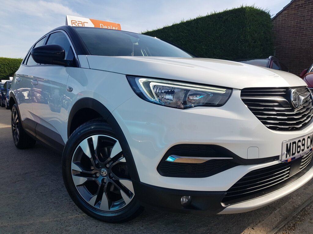 Vauxhall Grandland X 1.2 Turbo Gpf Sport Sat Nav - Parking Sensors Only White #4
