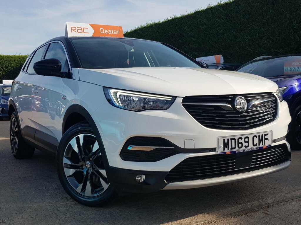 Vauxhall Grandland X 1.2 Turbo Gpf Sport Sat Nav - Parking Sensors Only White