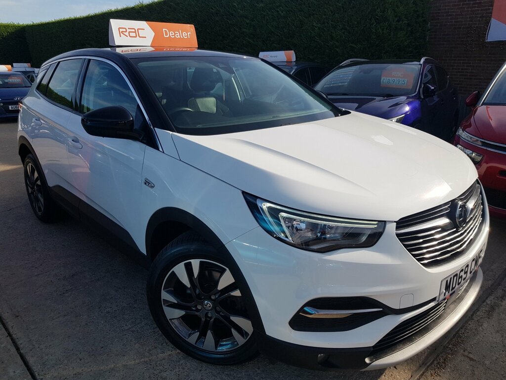 Vauxhall Grandland X 1.2 Turbo Gpf Sport Sat Nav - Parking Sensors Only White #3