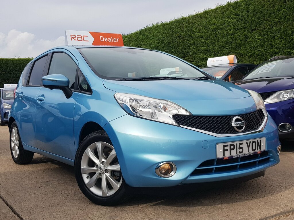 Nissan Note 1.2 Tekna - Only 25,000 Miles Sat-nav Blue