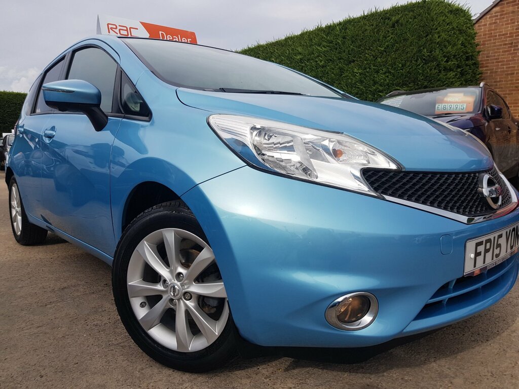 Nissan Note 1.2 Tekna - Only 25,000 Miles Sat-nav Blue #3