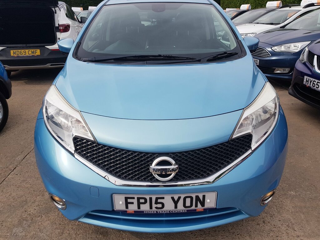 Nissan Note 1.2 Tekna - Only 25,000 Miles Sat-nav Blue #5