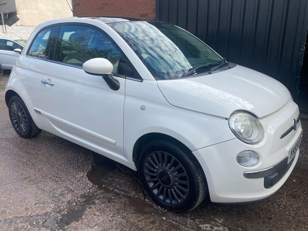 Fiat 500 1.2 Lounge Euro 5 Ss White
