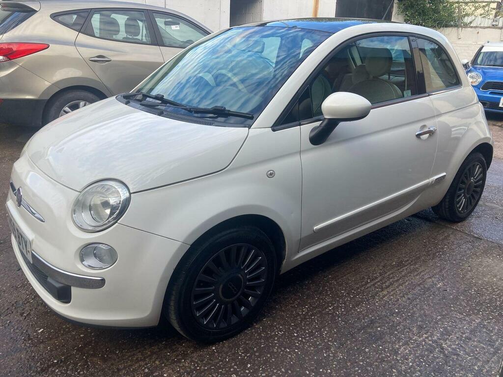 Fiat 500 1.2 Lounge Euro 5 Ss White #3