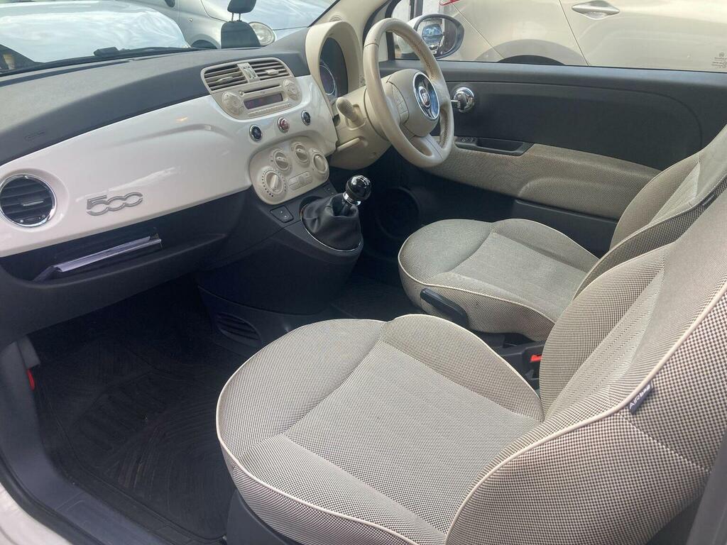 Fiat 500 1.2 Lounge Euro 5 Ss White #19