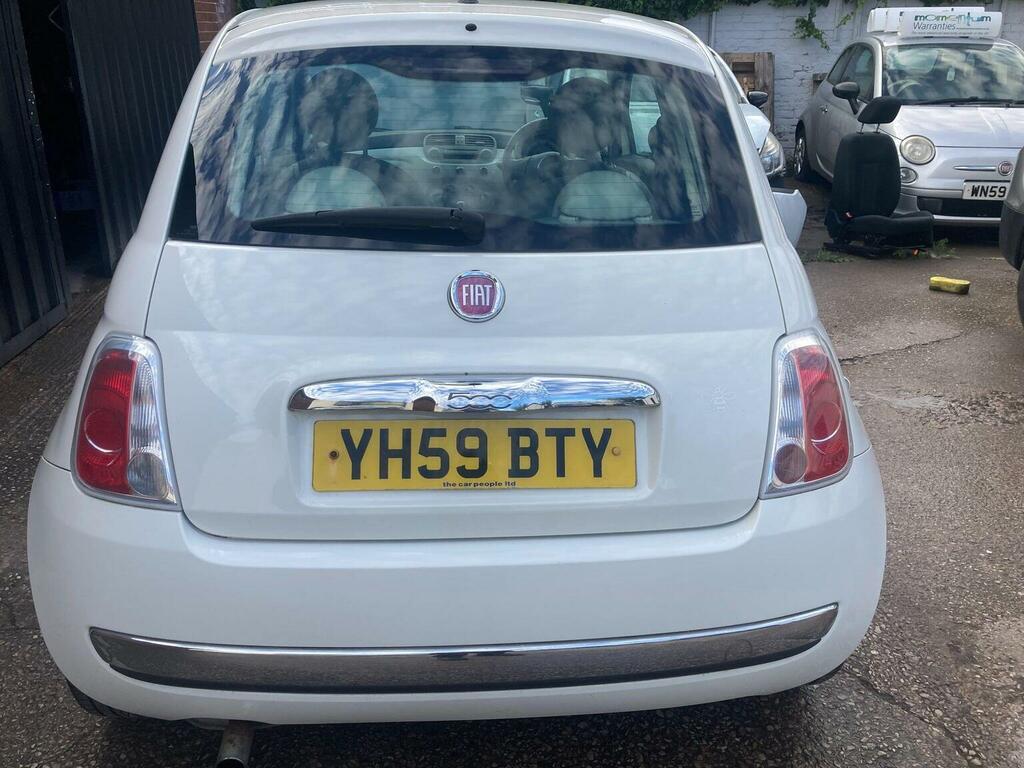 Fiat 500 1.2 Lounge Euro 5 Ss White #5