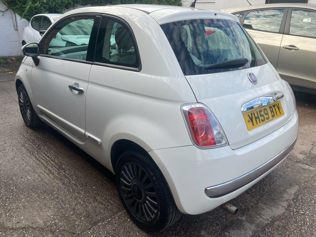 Fiat 500 1.2 Lounge Euro 5 Ss White #4
