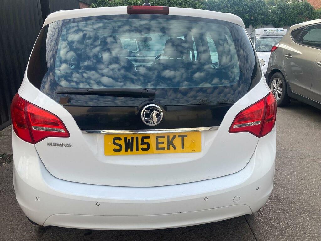 Vauxhall Meriva 1.4I Tech Line Euro 6 White #5
