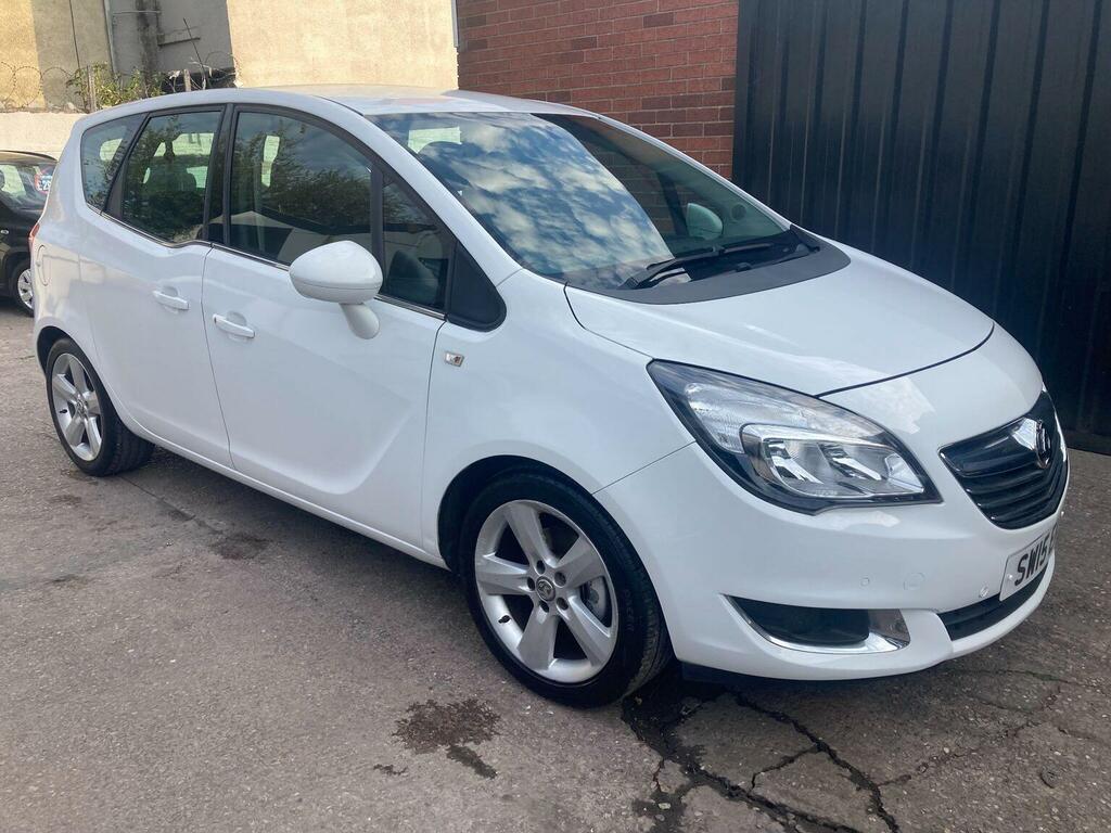 Vauxhall Meriva 1.4I Tech Line Euro 6 White