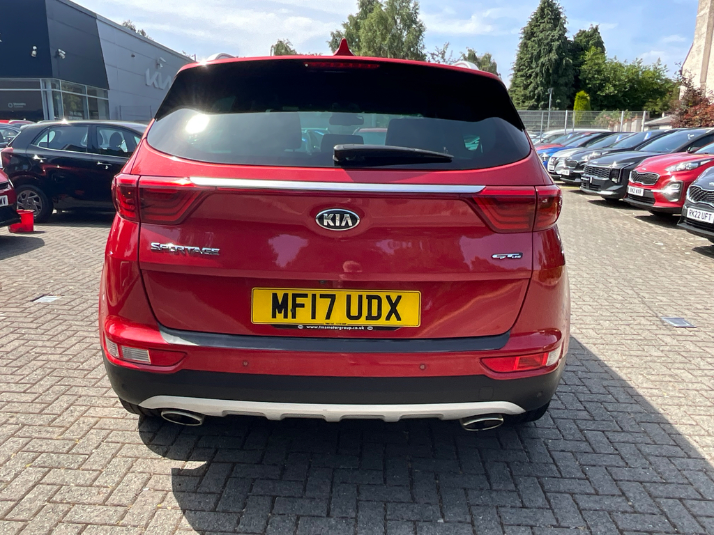 Kia Sportage 2.0 Crdi Gt Line Suv Awd MF17UDX Red #5