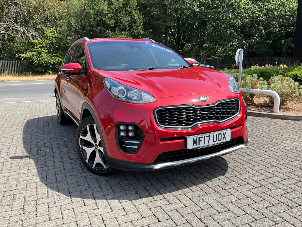 Kia Sportage 2.0 Crdi Gt Line Suv Awd MF17UDX Red