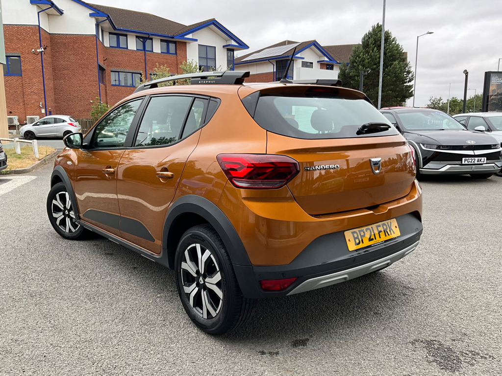 Dacia Sandero Stepway 1.0 Tce Prestige Hatchback Cvt Orange #2